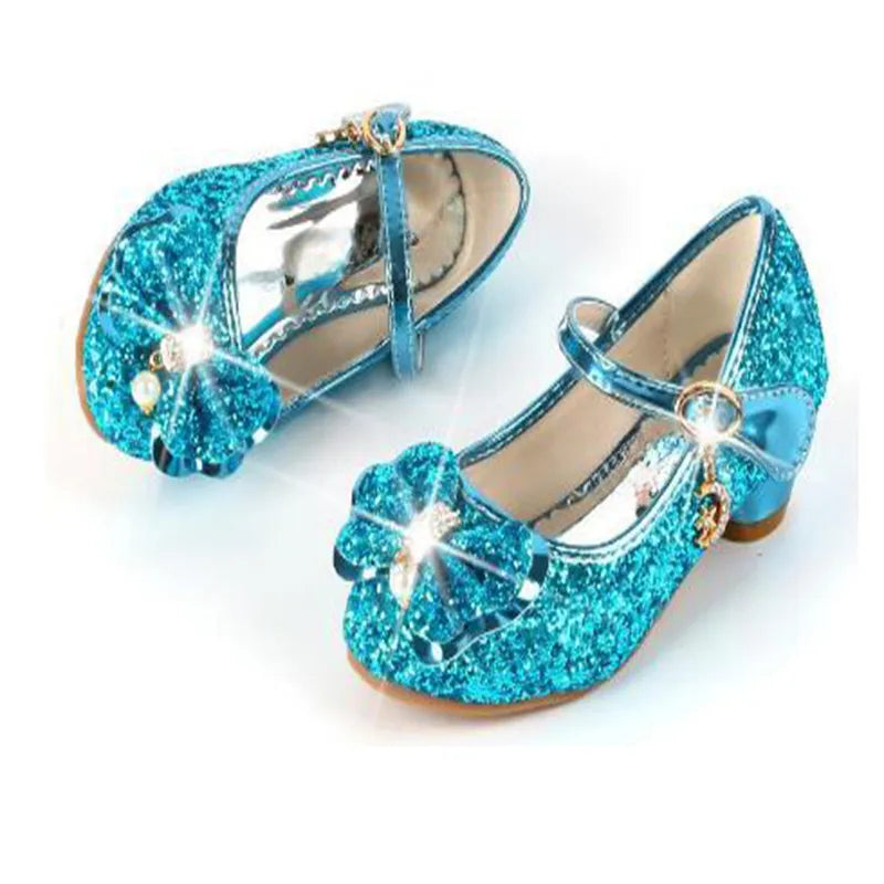 Princess Butterfly Shoes With Diamond Bowknot
