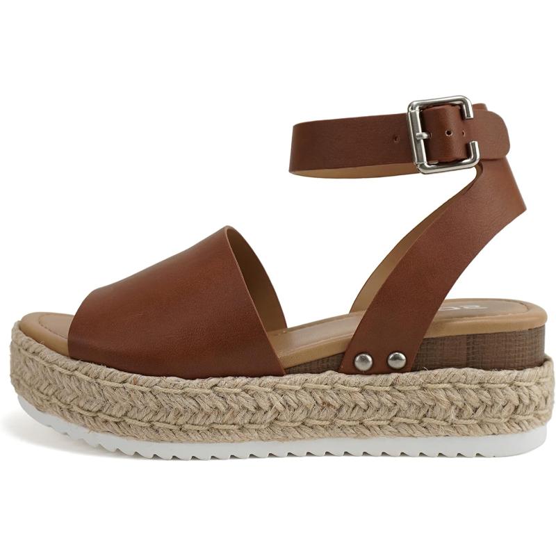 Summer Breeze Espadrille Wedge Sandals