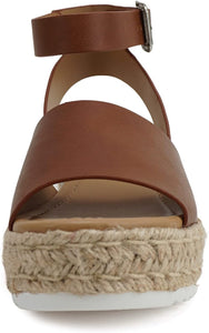 Summer Breeze Espadrille Wedge Sandals