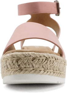 Summer Breeze Espadrille Wedge Sandals