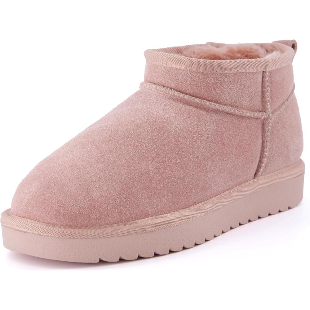 Sherpa Lined Plush Winter Snow Boots