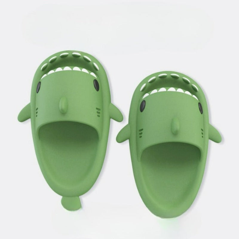 Unisex Cartoon Shark Slippers