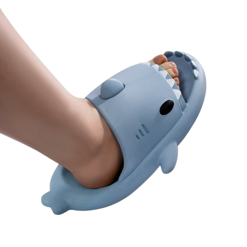 Cartoon Shark Slippers Slides Sandals